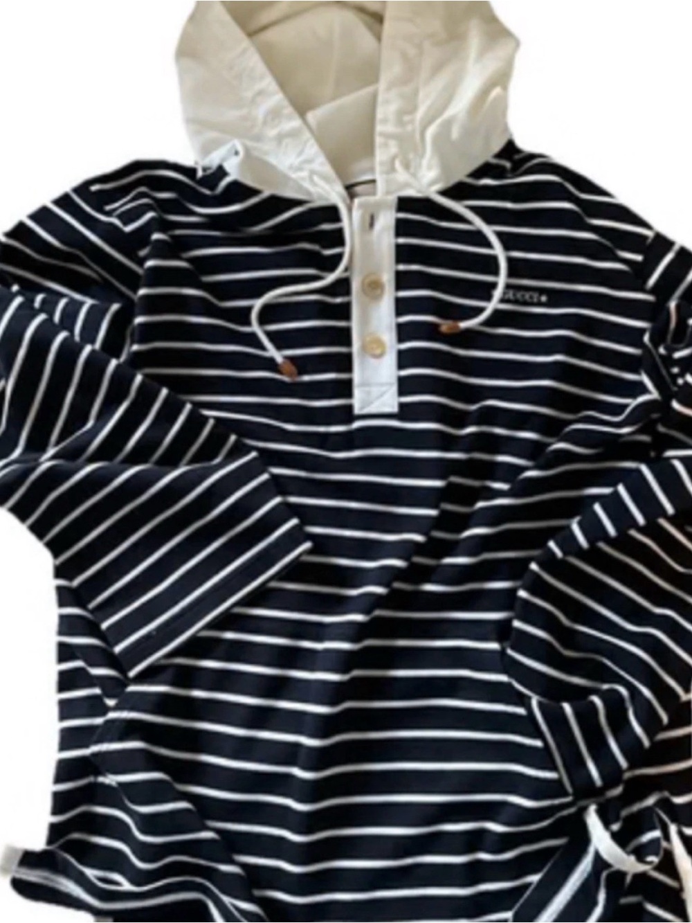 BNWT Gucci Resort Exclusive Striped Jersey Polo Sweatshirt ,Unisex XL,RT 1980.00